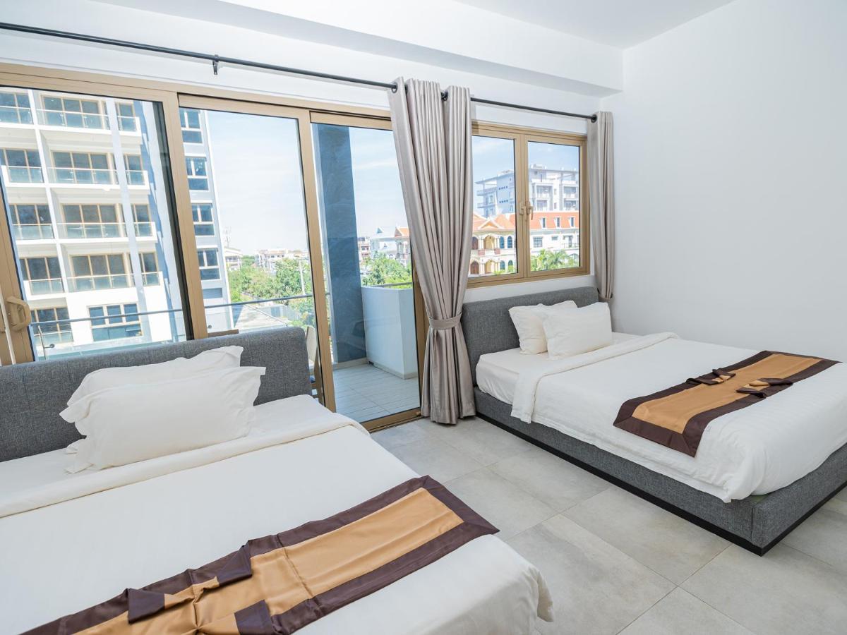 85 Soho Hotel & Apartment Phnom Pen Exterior foto